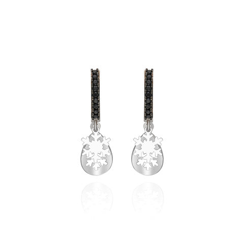 Petits flocons - Boucles d'oreilles